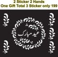 Mehandi Sticker. 