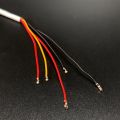 Monitor Analog Five-Core Cable Video Power Cable 5-Core Waterproof Cable BNC Camera Head Light Lamp Board Tail Cable. 