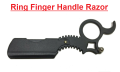 Finger Ring Style Barber Razor For Personal Or Professional Hair Trimmer Men Clean-Shave | Ustra 22 cm | Men Tweezers Razors. 