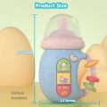 Dr.isla Baby Musical Feeding Bottle Pacifier Newborn Soft Teether Rattles Educational Toy 0-12M Soothing Vocal Music. 