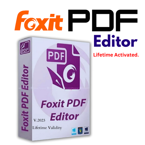 Foxit PDF Editor Pro : A PDF editor that lets you create, edit, and view PDF documents .(Lifetime Activated)