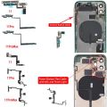 Volume Button Flex Cable For iPhone 11 Pro X XR XS Max Power Button With Flash Light Microphone Flex Replacement. 