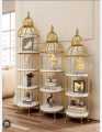 Quirky Modern Bird Cage Display Shelf. 