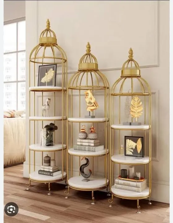 Quirky%20Modern%20Bird%20Cage%20Display%20Shelf%20-%20Image%203