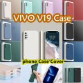 Original For VIVO V19 Silicone Full Cover Case Anti-fingerprint Phone Case Cover. 
