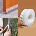 3M Door Bottom Self Adhesive Weather Stripping Silicone Rubber Seal Sweep Strip Sealing Tape. 