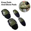 【HOT】 Tactical Knee Elbow Protector Pad For Paintball Airsoft Combat Uniform Military Suit 2 Knee Pads 2 Elbow Pads Just Hunting Suit. 