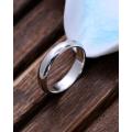 Silver Titanium Challa Ring for Men and Women. 