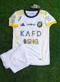 Kids Al Nassr C Ronaldo T- Shirt and Short Football Kit 2026 Jersey - 5 to 13 Years. 