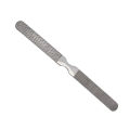 Premium Metal Foot Filer Callus Remover Feet Hard Dead Skin Scraper 4(Four) Sided Scraper Nail File Buffer Metal Manicure Pedicure Rasp For Hard Dry Dead Skin Remover Tool For Men and Women Salon & Home Use. 