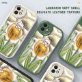DEL for Huawei Nova 7i Mobile Cover Cartoon Stereoscopic Flower Phone Case PU Leather Soft Silicone Edge Back Cover. 