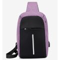 Bags Crossbody Man's Messenger Bag Men Shoulder Chest Bags Crossbody Business Messenger Bags Male Charging Handbag with USB Charge. 