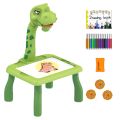 Mini LED Drawing Projector for Kids, DIY Art, Drawing Board, Table, Copy, Eraser, Portable, Educational, Learning to Paint, Tablet, Toys, Gifts. 