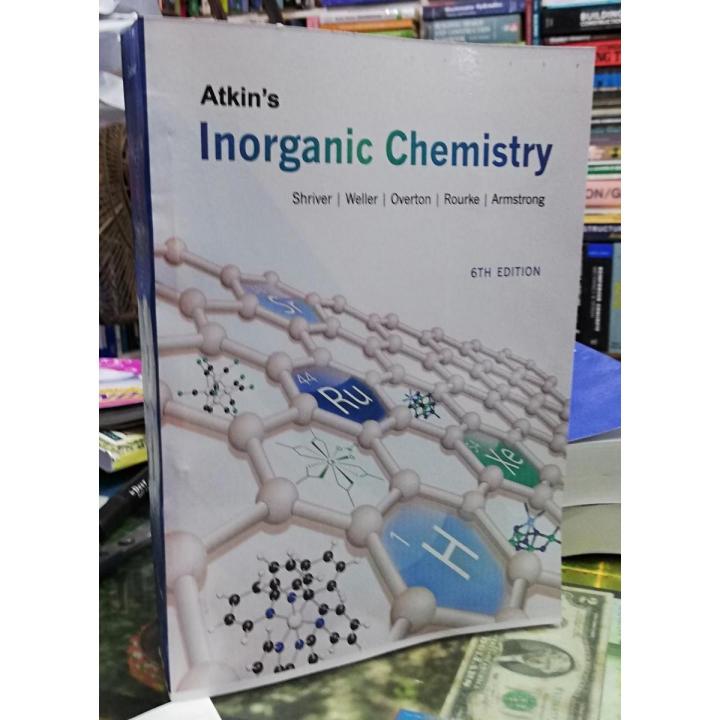 Inorganic Chemistry 6th Edition By Shriver, Weller, Overton, Rourke, Armstrong
