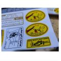 Sticker set honda bike 70cc for original look of bike. 