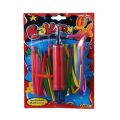 U-shaped inflatable pillow small pump suction card balloon set long terms portable mini hand-push balloon set. 