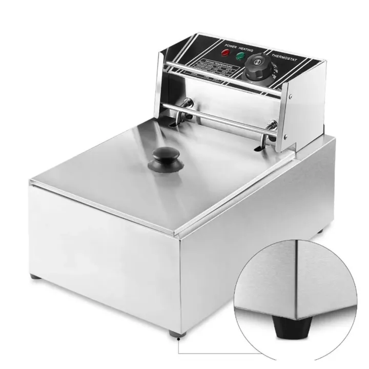 6.8%20Liter%20Professional%20Stainless%20Steel%20Electric%20Deep%20Fryer%20Single%20Tank%20Chips%20Fish%20Broast%20Nuggets%20Samosa%20Fitters%20Frying%20Machine%20Commercial%20Chicken%20French%20Fries%206.8L%20Oil%20Electric%20Deep%20Fryers%20-%20Image%202