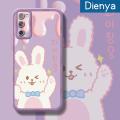dienya Case For Samsung S20 FE Case Fashion Cartoon Cream Rabbit Thin Shockproof Square Edge Silicone Casing Full Cover Camera Protect Cases Softcase. 