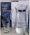 DELI WATER SET GLASS MATERIAL. 
