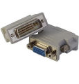 DVI to VGA Connector - Dual-Link DVI 24+5 to VGA Adapter. 