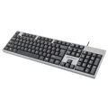 Keyboard - Professional Wired Keyboard - for PC - USB Cable Extension (1.3 Meter) - 104 Extra Keys Buttons - 104 Keys Office Keyboard - Key Board With Wire for PC Low Price - Office Accessories - Sub Lay Lay - Keyboard. 