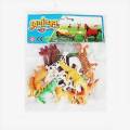Wild Rubber Animal World Jungle Zoo Toys Set Animals Figure Toy For Kids Boys and Girls Fun Playing Prank Play Toy. 