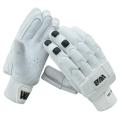 WB White Black Cricket Batting Gloves. 