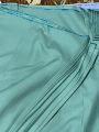 Premium Pure Sea Green Wash And Wear Un-Stitched Suit For Men | Shalwar Kameez. 