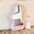 Pannel Wave Wall Mirror. 