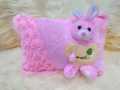 Plush Fluffy Throw Pillow Case Cushion Filled, Soft Plush Faux for Home Décor Sofa or Car 15x15 Inch. 