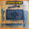 NEOSAT T12 PRO MAX Forever Receiver New Model 2025 Metal Body | Dolby Audio H.265. 
