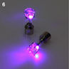 Light Up LED Rhinestone Earrings Stud Dance Party Accessories for Party/Xmas. 