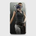 Samsung E5 Cover Pubg Female character Fancy Look Hard Cover- Design 8 Case. 