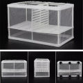 Breeding Fish Tank Incubator Box Two Compartments Aquarium Accessory. 