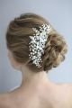 Wedding Hair Accessories Flowers Bridal Hair Jewelry Hair Pins Pearl Clips for Women Headpieces. 
