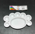 Colour Mixing Tray Plastic Colour White - Size Small. 