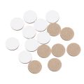 1 Pcs Self-Stick Heavy Duty Felt Strip Roll, Creamy-White & 48 Pcs Self-Stick Furniture Round Felt Pads. 