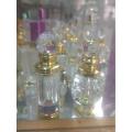 1pcs 3ml empty stylish Fancy Crystal Attar Bottle for use attar / perfume Refillable Exclusive empty Attar Bottle. 