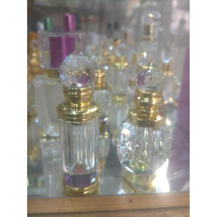 1pcs 3ml empty stylish Fancy Crystal Attar Bottle for use attar / perfume Refillable Exclusive empty Attar Bottle