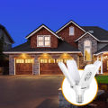 40W Foldable Led Garage Lights Super Bright Daylight Light Bulbs 4000LM Garage Ceiling LED Shop Lights for Workshop Warehouse. 