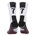 1/2PCS National team Professional Children youth Soccer Football Socks Messi Ronaldo Soccer Sock Kids Above Knee Long Breathable. 