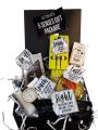 5 Senses Gift Basket for men , boys , gift box  birthday, valentine , engagement or anniversary for him. 
