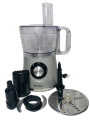 National Chopper Machine - Food Processor, Vegetable Chopper, Meat Mincer, Electric Chopper Machine - Stainless Steel Blades - 1 Liter Capacity - Complete 1 Year Warranty - Black. 