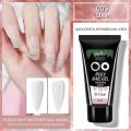 Mobray Face Pink Nude Nail Quick Building Poly Gel 15ml Crystal Jelly Builder Nail Finger Extension Hard UV Gel Lacquer. 