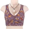 Wide Strap Front Open 3 Button Nursing Bra. 