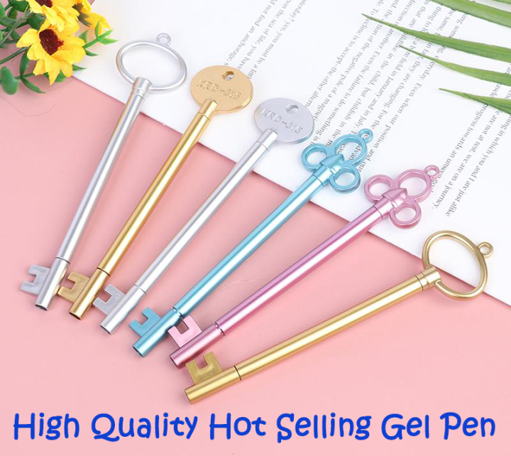 Elegant%20Retro%20Key-Shaped%20Ballpoint%20Pen%200.5mm%20Fine%20Point%20-%20Image%202