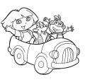 Coloring Books Dora the Explorer Coloring Book For Coloring & Painting For Kids (Pack of 2). 