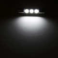 10Pcs 3-SMD 29-30mm 6641 Fuse LED Bulb Vanity Mirror Light Sun Visor L Auto. 