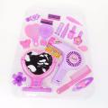 Hairdressing Beauty Set Toys For Girls - 14 Pieces - Pink. 