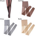 Women Tights Elastic Silk Stockings Solid Color Stockings Pantyhorse Nylon Stockings Legs Female Hosiery Sun Protection. 